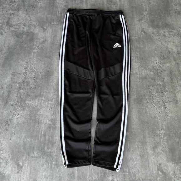 adidas Other - Vintage Y2K Adidas Black & White Grunge Three Stripes Jogger Sweatpants